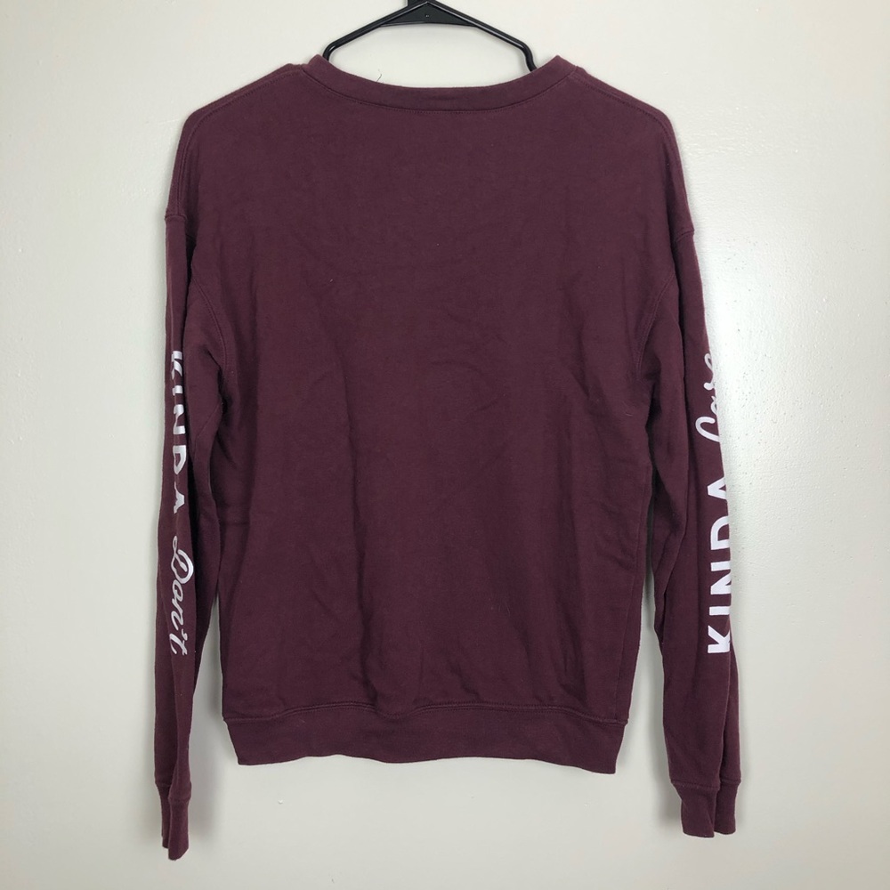 ✨”Kinda Care, Kinda Don’t” Sweater✨ - Picture 5 of 6